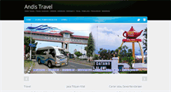 Desktop Screenshot of andis-travel.com