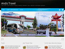 Tablet Screenshot of andis-travel.com